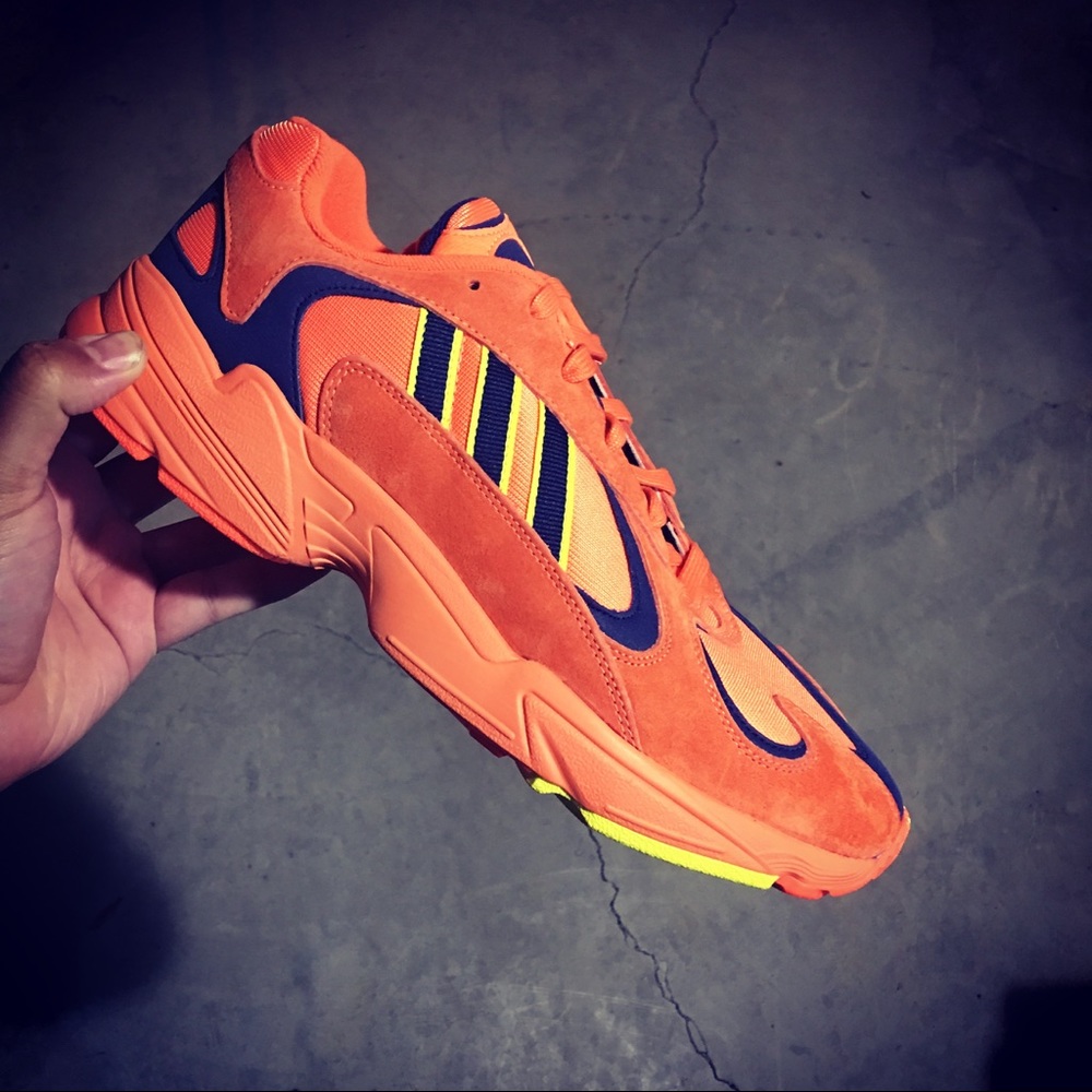 adidas Yung-1 Hi-Res Orange— Size US 12